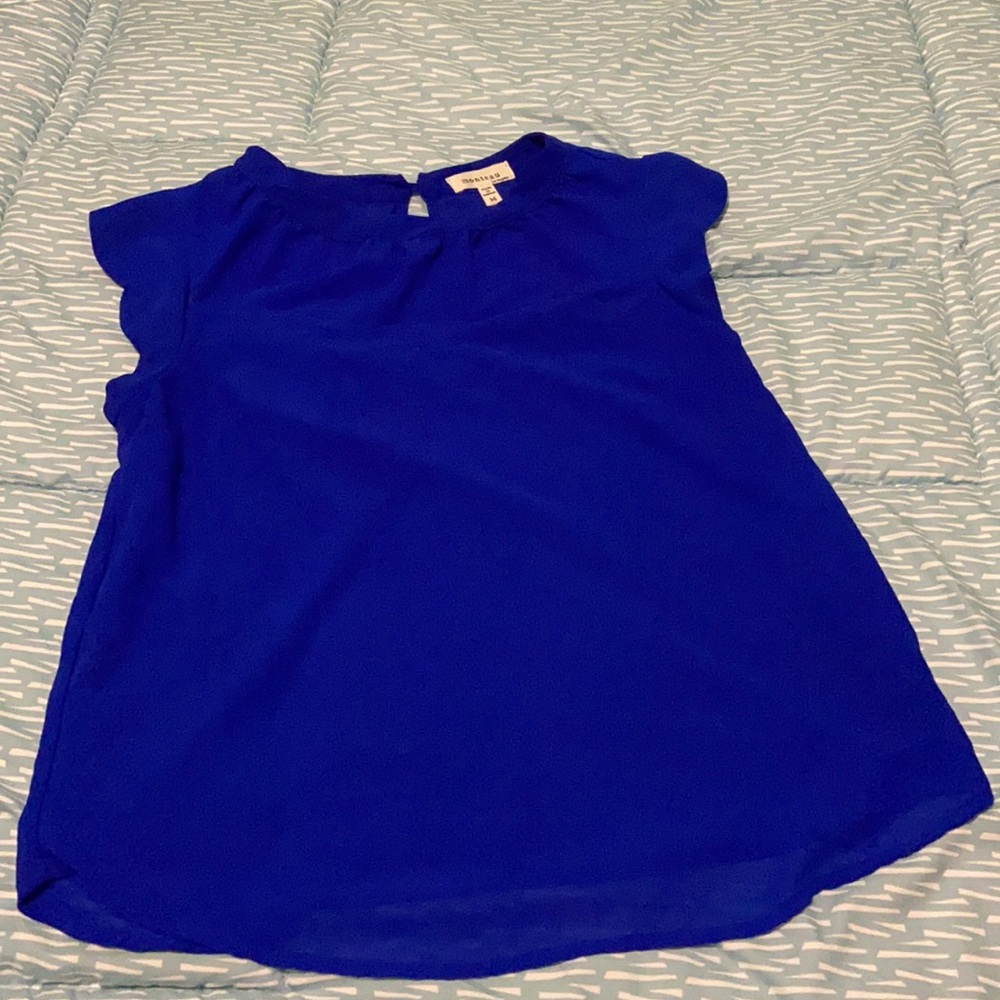 ✨2/$15✨ Royal Blue Lined Blouse